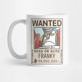 Cyborg franky wanted Mug